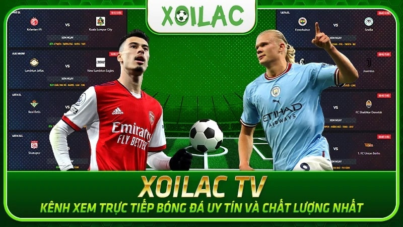 Đa dạng giải đấu bóng đá trực tiếp tại XoilacTV
